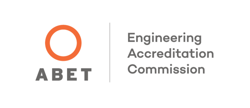 A B E T, Engineering Accreditation Commission logo.